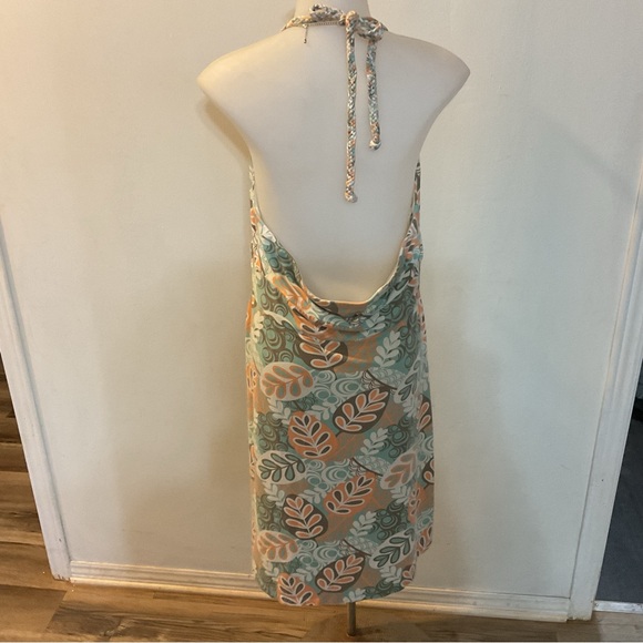 Tommy Bahama Floral Halter Dress Size L - Picture 6 of 10